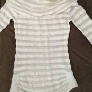 Off shoulder sweater